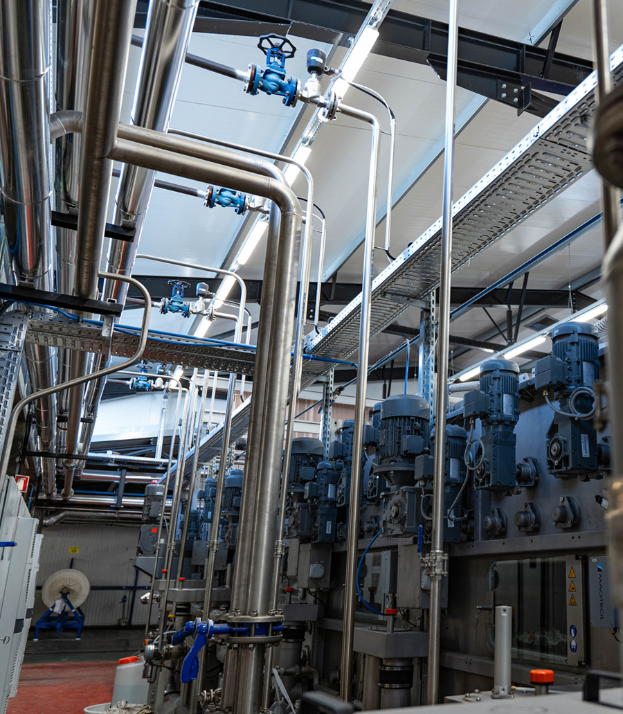 Instalação e montagem de máquinas industriais