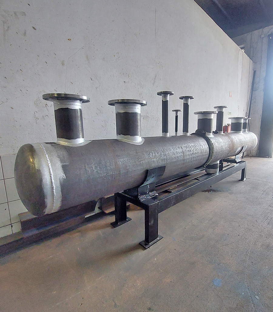 Fabrico de coletores de distribuição